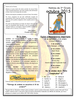 Octubre - Espanol