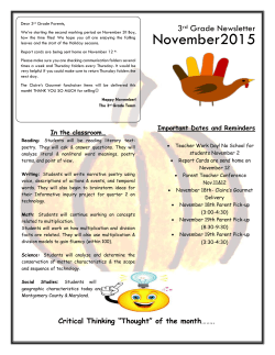 November - English