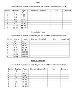 Click here for the Realistic Fiction: Coming of Age Novel Bookmarks