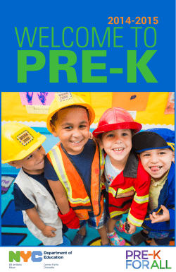 Pre-K for All