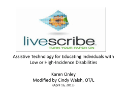 LiveScribe Program