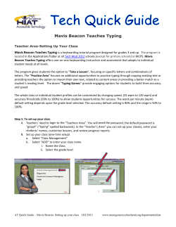 Mavis Beacon Teaches Typing (320K pdf)