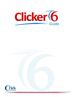 Clicker Guide (US)