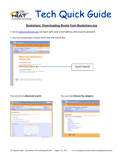 Downloading Books from Bookshare.org (125K pdf)