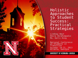 Holistic Approaches to Student Success Practical Strategies