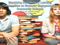 Examining the Effects of Academic and Social Intervention Courses on Engagement Among Community College Students