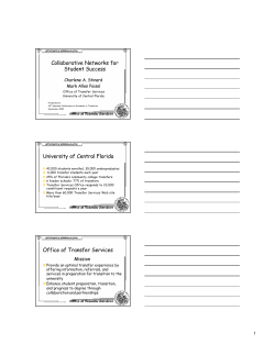 Collaborative Networks For Student Success