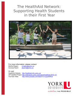 Supporting Student Success in the First Year: Peer Mentorship in the Classroom