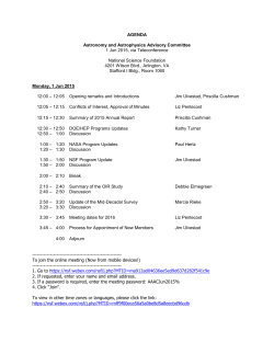 Agenda