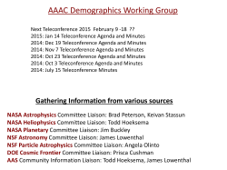 Health of Astronomy & Astrphysics Individual Investigator Grants Program; Demographics - Priscilla Cushman