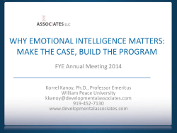 CT-65 Why Emotional Intelligence Matters