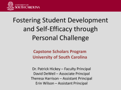 CI-13 Fostering Student Development and Self-Efficacy Through