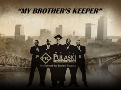 My Brother s Keeper: A Success Course for African American Male Students