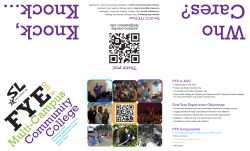 Knock, Knock...Who cares?