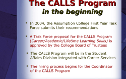 Establishing Student Participation and Campus Collaboration for a New First-Year Portfolio Development Program