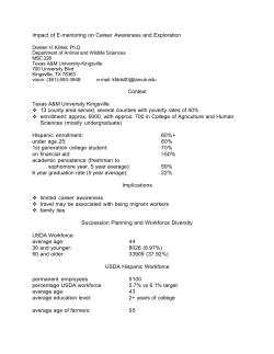 Impact of E-mentoring on Career Awareness and Exploration