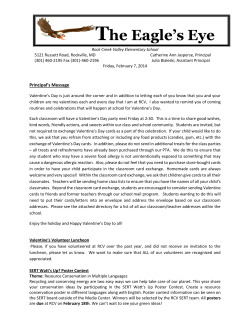 Eagle's Eye, February 7, 2014