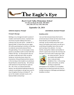 Eagle's Eye, September 26, 2014
