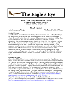 Eagle's Eye, March 13, 2015