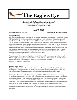 Eagle's Eye, April 2, 2015