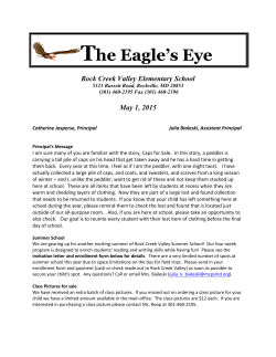 Eagle's Eye, May 1, 2015
