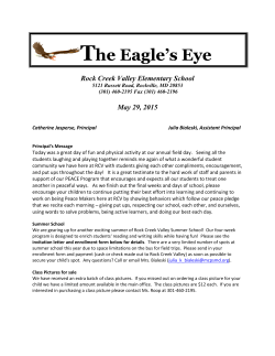 Eagle's Eye, May 29, 2015