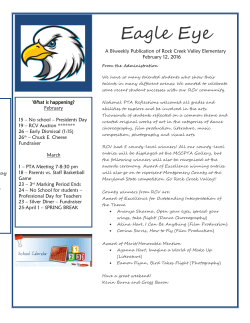 Eagle's Eye, February 12, 2016