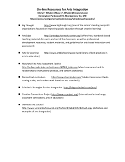 Art and Technology Resources