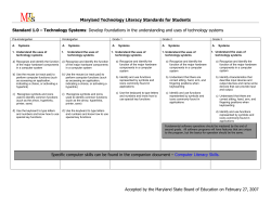 Technology(Computer Skills)