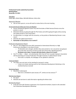 November 2013 Meeting Minutes