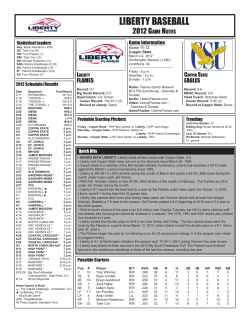 Complete Game Notes