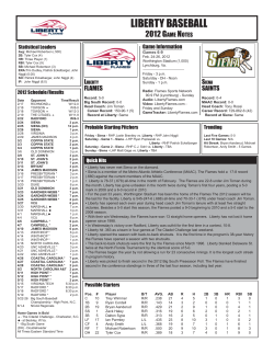 Complete Game Notes