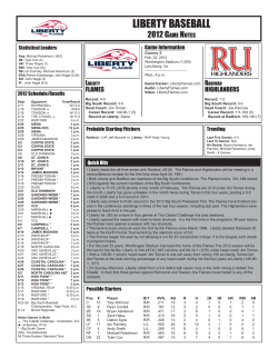 Complete Baseball Notes