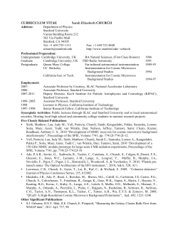 Biographical Sketch