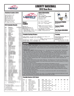 Complete Baseball Notes