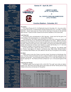 Complete Baseball Notes (South Carolina)