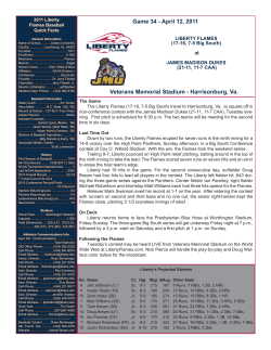 Complete Baseball Notes (James Madison 4-12)