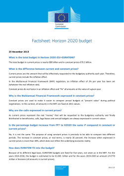 large portfolio of funding programs