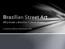 Brazilian Street Art PowerPoint