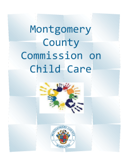2014-2015 Commission on Child Care Annual Report