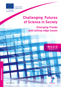 Challenging Futures of Science in Society
