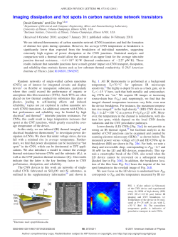 Imaging Dissipation and Hot Spots in Carbon Nanotube Network Transistors