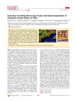 Scanning Tunneling Microscopy Study and Nanomanipulation of Graphene-Coated Water on Mica