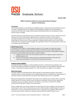 Request for Proposals