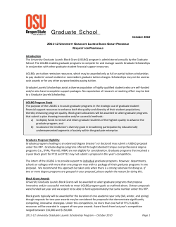 Request for Proposals