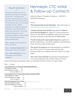 Hennepin CTC Initial Follow-up Contacts (PDF)