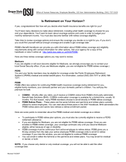 Brochure on Health Insurance Options
