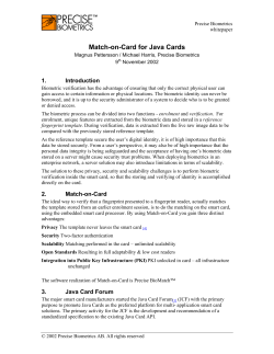 Precise Match-on-Card for Java Cards.pdf