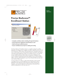 Precise BioAccess Enrollment Station.pdf