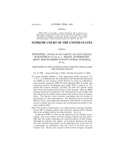 Supreme Court Opinion
